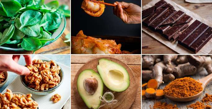 Top 6 alimentos para tu cerebro